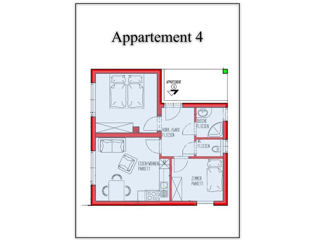Appartementhaus Monika Flattach Bilik gambar